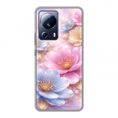 Дизайнерский силиконовый чехол для Xiaomi 13 Lite женский