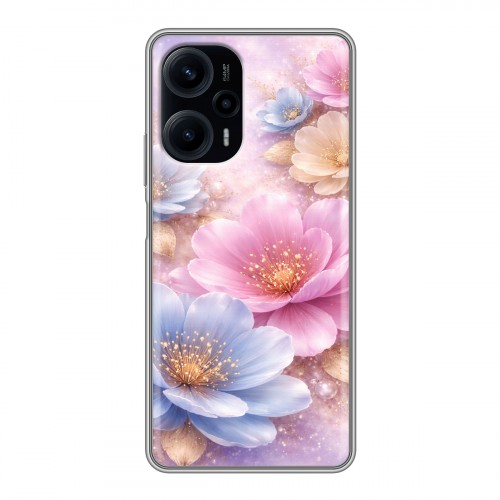 Дизайнерский силиконовый чехол для XIaomi Poco F5 женский