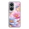 Дизайнерский силиконовый с усиленными углами чехол для Huawei Nova 11i женский
