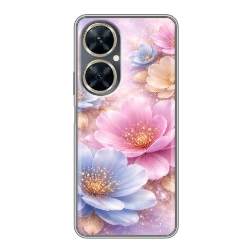 Дизайнерский силиконовый с усиленными углами чехол для Huawei Nova 11i женский