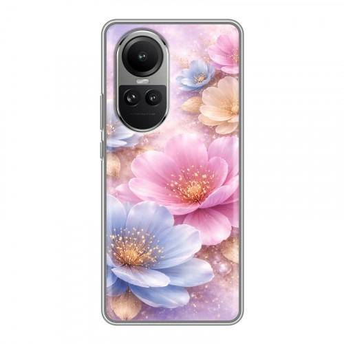 Дизайнерский силиконовый чехол для OPPO Reno10 женский