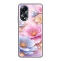 Дизайнерский силиконовый чехол для OPPO A58 4G женский