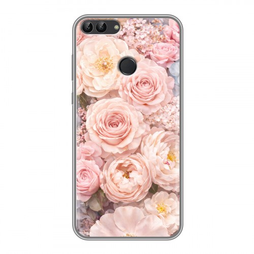 Дизайнерский силиконовый чехол для Huawei P Smart женский