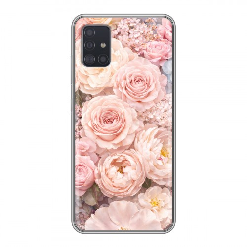 Дизайнерский силиконовый чехол для Samsung Galaxy A51 женский