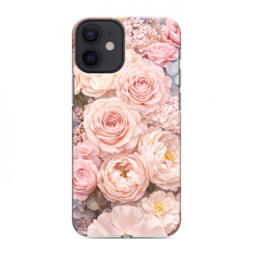 Дизайнерский силиконовый чехол для Iphone 12 Mini женский