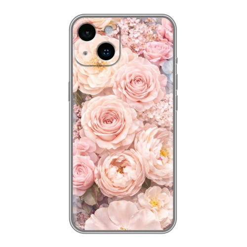 Дизайнерский силиконовый чехол для Iphone 14 женский