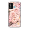 Дизайнерский силиконовый чехол для Itel A27 женский