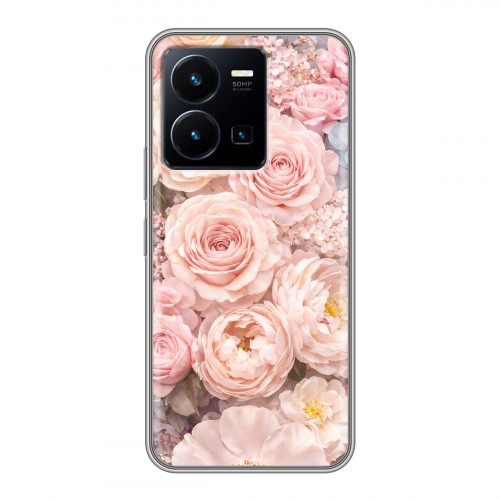 Дизайнерский силиконовый чехол для Vivo Y35 женский
