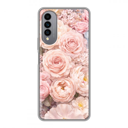 Дизайнерский силиконовый чехол для Wiko T50 женский