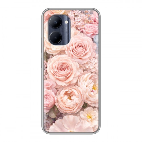 Дизайнерский силиконовый чехол для Realme C33 женский