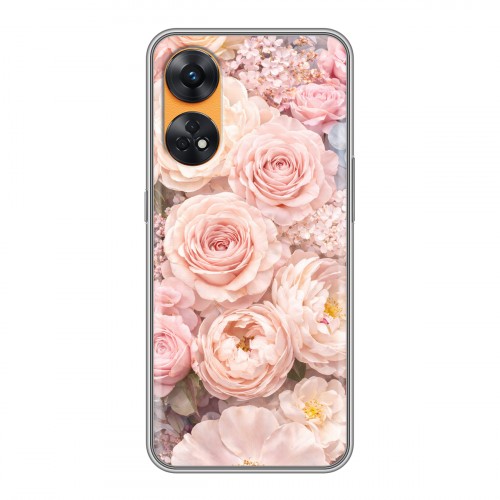 Дизайнерский силиконовый чехол для OPPO Reno8 T женский