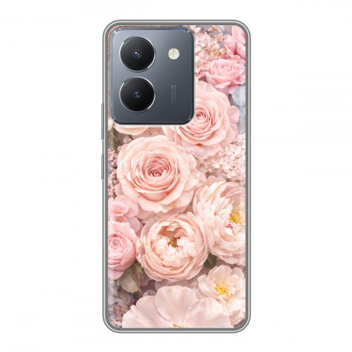Дизайнерский силиконовый чехол для Vivo Y36 женский