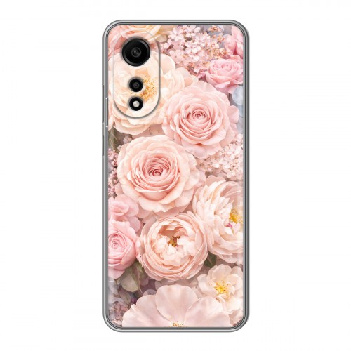Дизайнерский силиконовый чехол для OPPO A78 4G женский