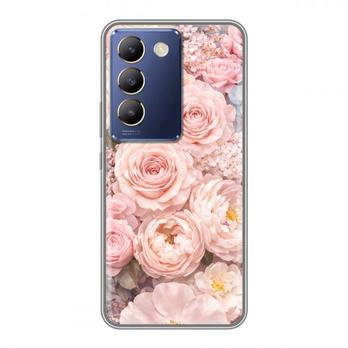 Дизайнерский силиконовый чехол для Vivo V30 Lite женский