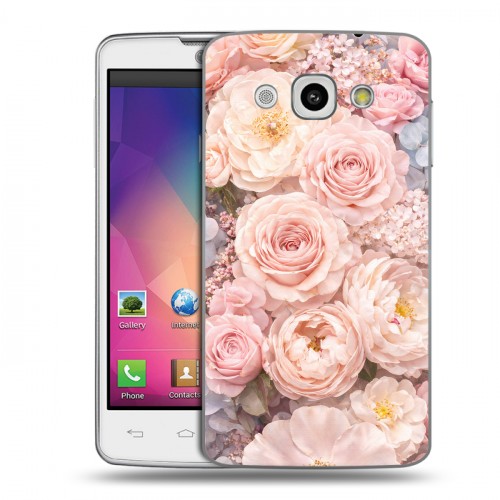 Дизайнерский пластиковый чехол для LG L60 женский