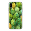 Дизайнерский силиконовый чехол для Iphone x10 женский