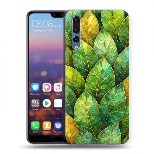 Дизайнерский силиконовый с усиленными углами чехол для Huawei P20 Pro женский