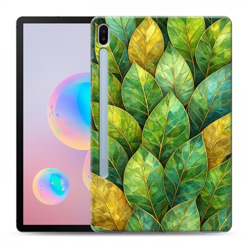 Дизайнерский силиконовый чехол для Samsung Galaxy Tab S6 женский