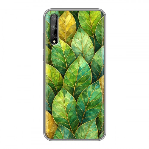 Дизайнерский силиконовый чехол для Huawei Y8p женский