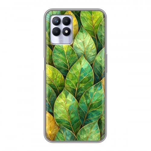 Дизайнерский силиконовый чехол для Realme 8i женский