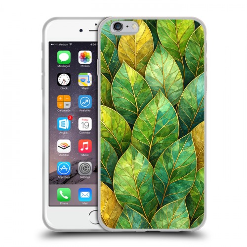 Дизайнерский силиконовый чехол для Iphone 6 Plus/6s Plus женский