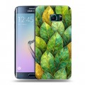 Дизайнерский силиконовый чехол для Samsung Galaxy S6 Edge женский