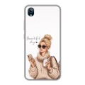 Дизайнерский силиконовый чехол для Vivo Y91C женский