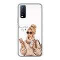 Дизайнерский силиконовый чехол для Vivo Y20 женский