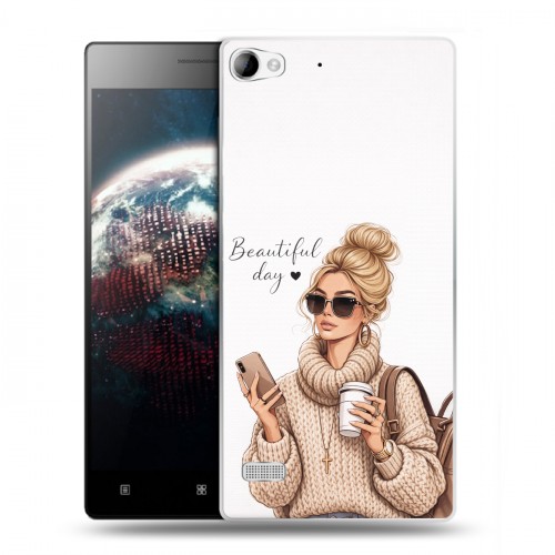 Дизайнерский пластиковый чехол для Lenovo Vibe X2 женский