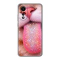 Дизайнерский пластиковый чехол для OPPO A78 4G для девочек