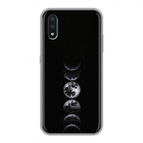 Дизайнерский силиконовый чехол для Samsung Galaxy M01 женский