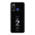 Дизайнерский силиконовый чехол для Tecno Camon 15 женский