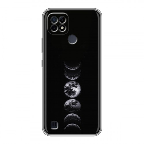 Дизайнерский силиконовый чехол для Realme C21 женский