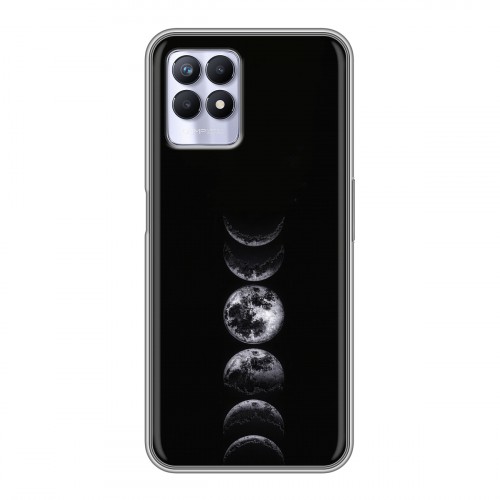Дизайнерский силиконовый чехол для Realme 8i женский