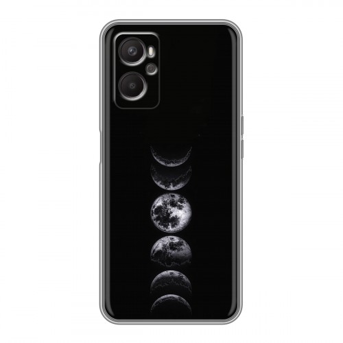 Дизайнерский силиконовый с усиленными углами чехол для OPPO A96 женский