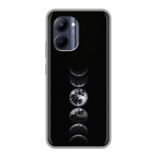 Дизайнерский силиконовый чехол для Realme C33 женский