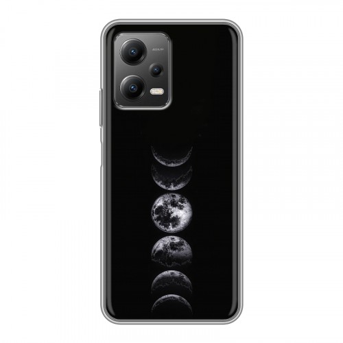 Дизайнерский силиконовый с усиленными углами чехол для Xiaomi Poco X5 женский