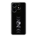 Дизайнерский силиконовый с усиленными углами чехол для Tecno Spark 10 женский