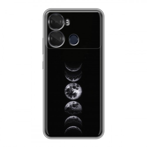 Дизайнерский силиконовый чехол для Itel P40 женский