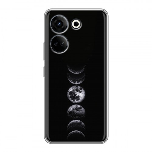 Дизайнерский силиконовый чехол для Tecno Camon 20 женский
