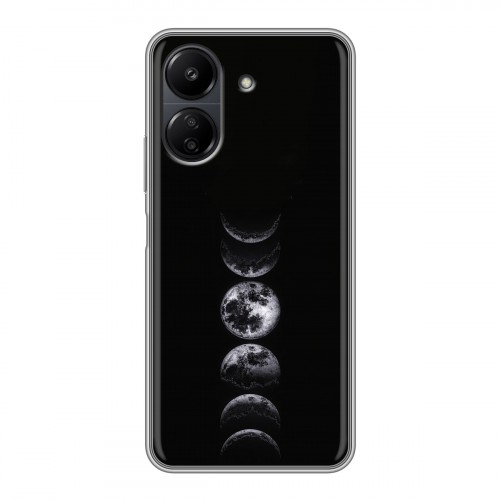 Дизайнерский силиконовый чехол для Xiaomi Poco C65 женский