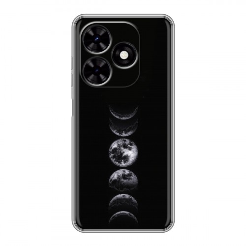 Дизайнерский силиконовый чехол для Tecno Spark Go 2024 женский