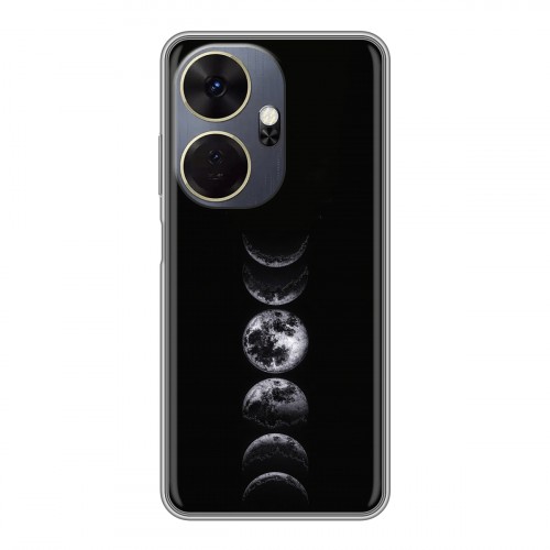 Дизайнерский силиконовый чехол для Itel P55 Plus женский