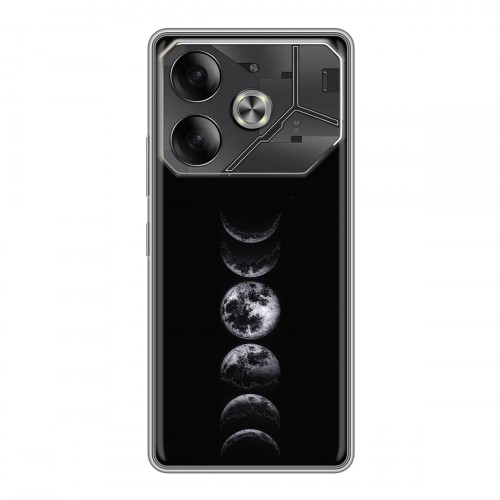 Дизайнерский силиконовый чехол для Tecno Pova 6 женский