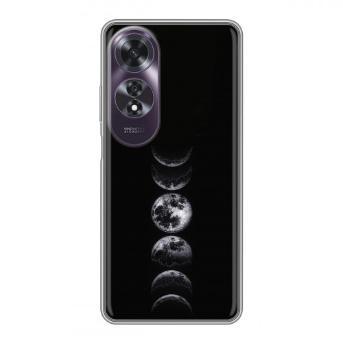 Дизайнерский силиконовый чехол для OPPO A60 женский
