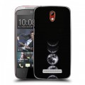 Дизайнерский пластиковый чехол для HTC Desire 500 женский