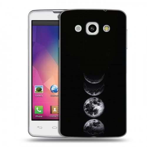 Дизайнерский пластиковый чехол для LG L60 женский