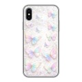 Дизайнерский силиконовый чехол для Iphone x10 женский