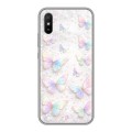 Дизайнерский силиконовый с усиленными углами чехол для Xiaomi RedMi 9A женский