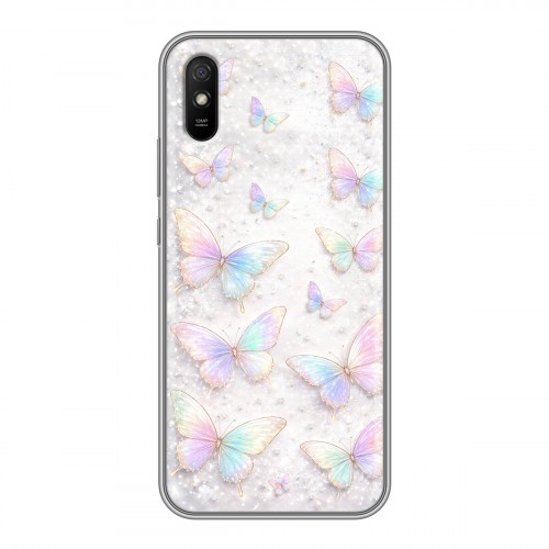 Дизайнерский силиконовый чехол для Xiaomi RedMi 9A женский